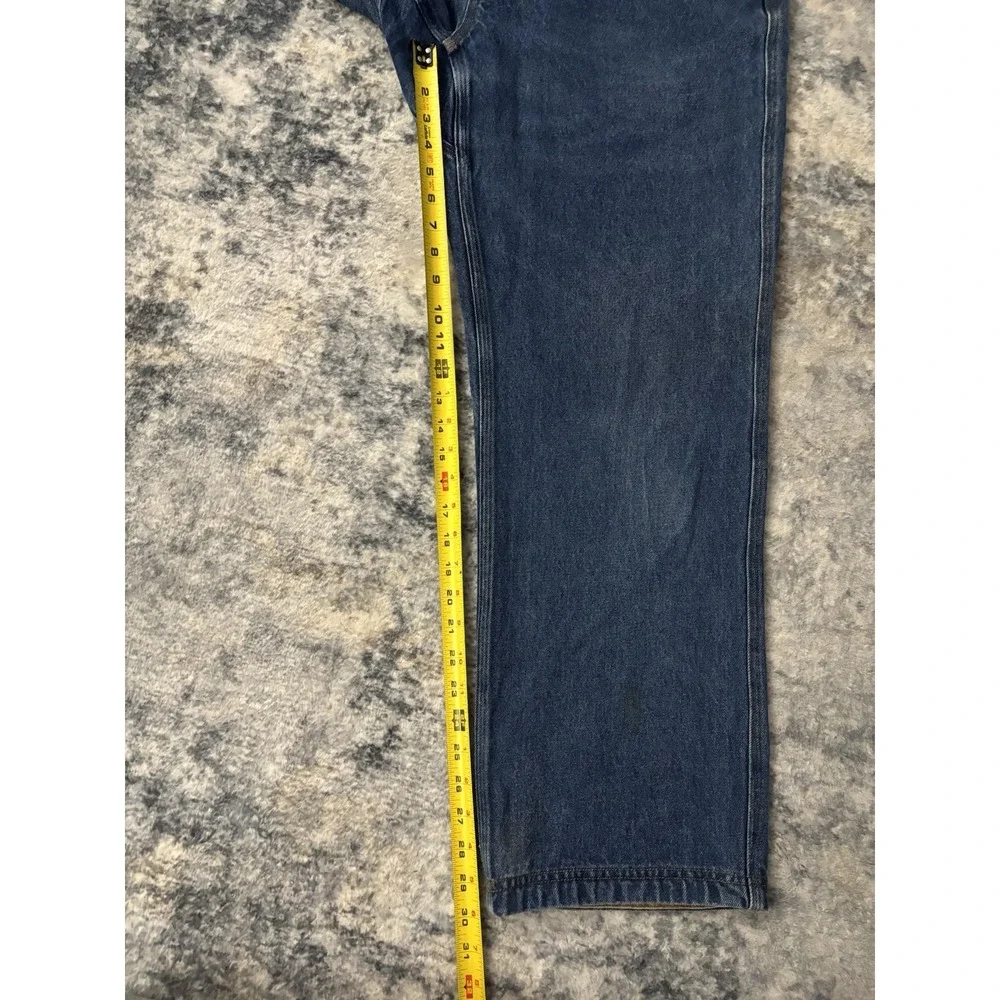Duluth Trading Ballroom Jeans Pants Relaxed Fit Denim Work Mens Sz 37x30 (35x30)